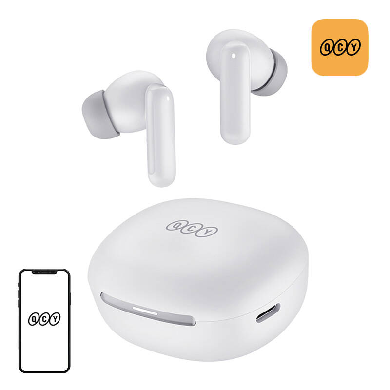  QCY MeloBuds HT16 fejhallgató Fehér 