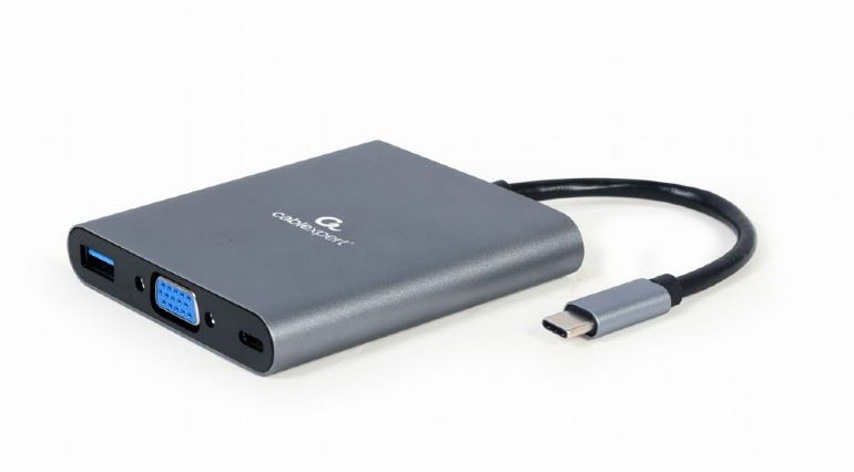 Gembird Multi Port Adapter USB HUB (A-CM-COMBO6-01) Gembird Multi Port Adapter USB HUB (A-CM-COMBO6-01)
