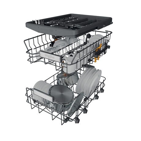 Whirlpool WH6FB10BS7A0X MOSOGATÓGÉP KESKENY 10 TERÍTÉK