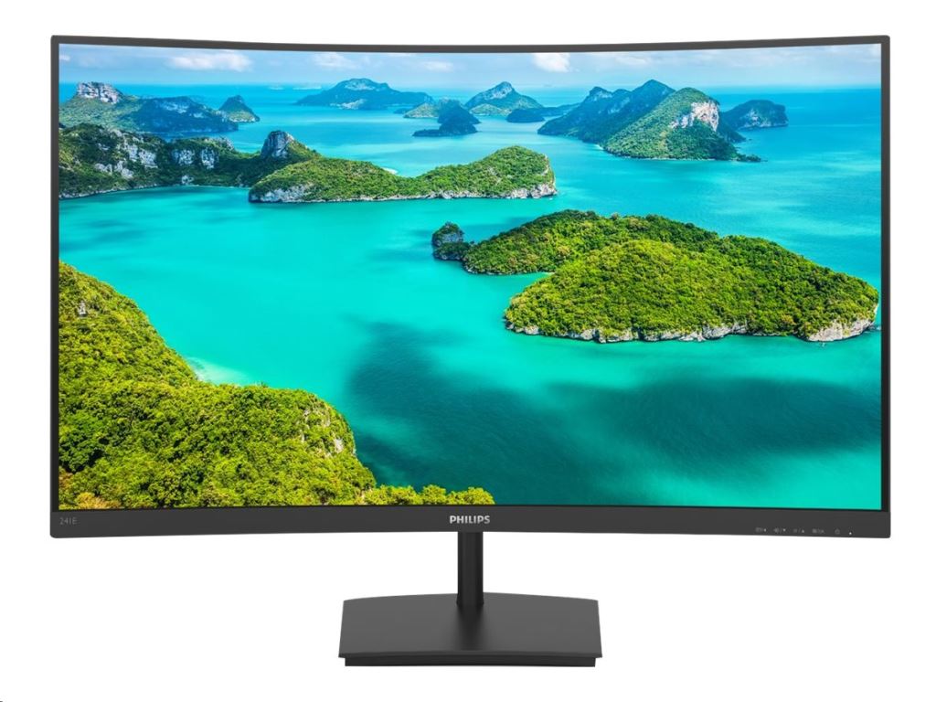 Philips 241E1SC/00 24" ívelt LCD monitor fekete Philips 241E1SC/00 24" ívelt LCD monitor fekete