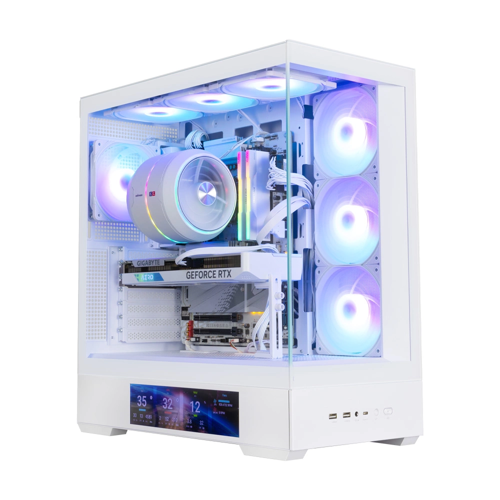 Zalman ATXCase P40 DS Számítógépház Fehér