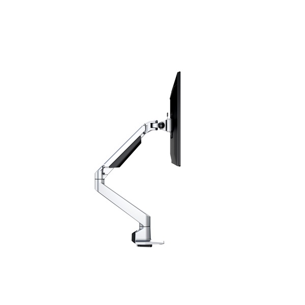 MULTIBRACKETS Asztali konzol, M VESA Gas Lift Arm Single Silver HD (15-34", max.VESA: 100x100 mm, 21 kg)