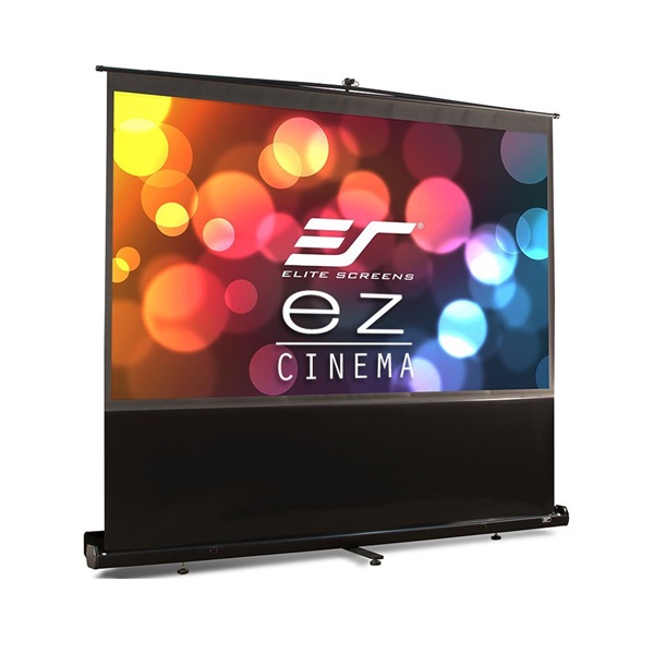 EliteScreens F60NWV  60" (4:3) hordozható manuális pull up vászon 122 x 91 cm  Fekete váz 
