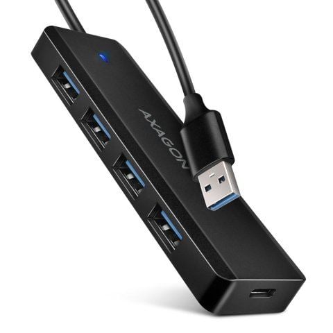 Axagon HUE-C1A 4 portos USB 3.2 USB-A 5GBPS HUB Axagon HUE-C1A 4 portos USB 3.2 USB-A 5GBPS HUB