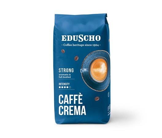 EDUSCHO "Caffe Crema Strong" Kávé pörkölt szemes 500 g