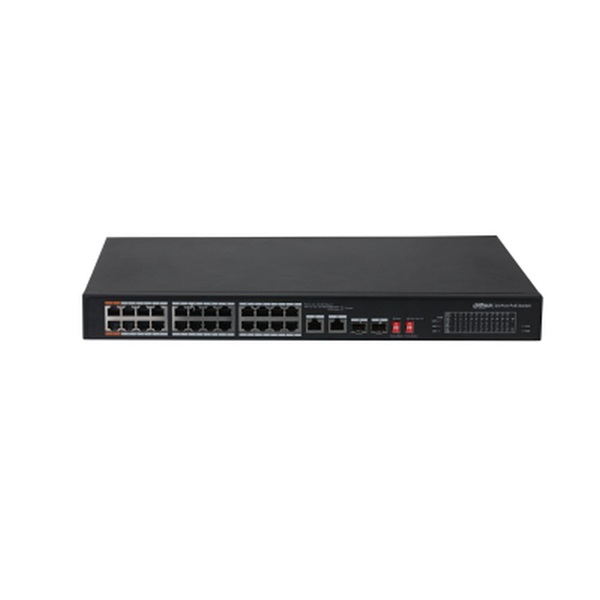 Dahua 24 portos PoE switch (PFS3226-24ET-240)