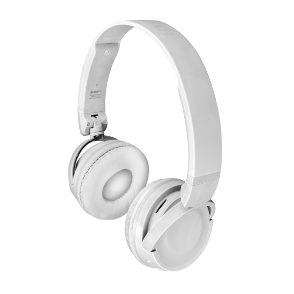 Snopy SN-XBK33 BATTY  Bluetooth/AUX/TF Vezeték Nélküli Fejhallgató Fehér 