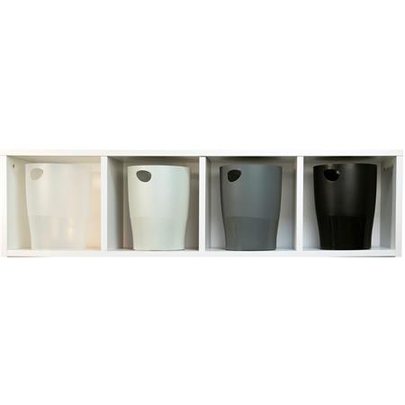 EXACOMPTA Office 15 l Papírkosár Matt fehér