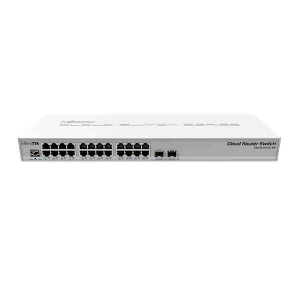 MikroTik CRS326-24G-2S+RM SFP + Uplink Cloud Router Switch MikroTik CRS326-24G-2S+RM SFP + Uplink Cloud Router Switch
