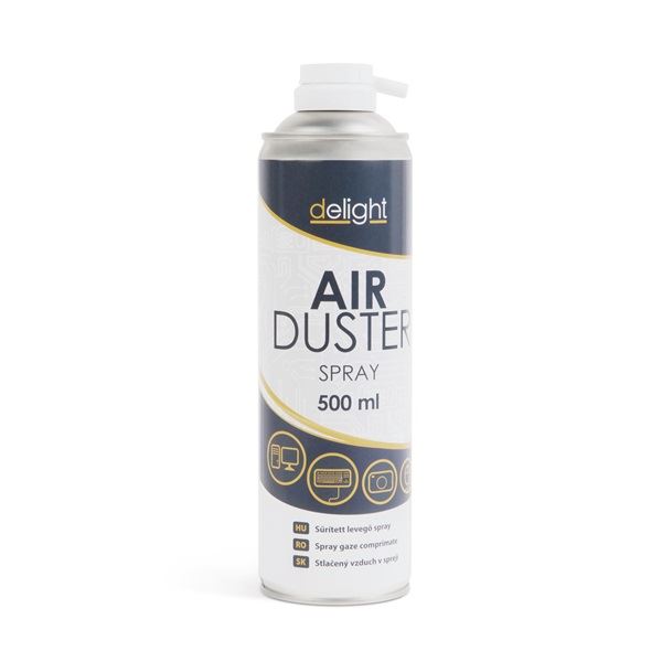 Delight sűrített levegő spray 500ml (17231B) Delight sűrített levegő spray 500ml (17231B)