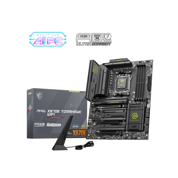 MSI  AM5 MAG X870E TOMAHAWK WIFI AMD X870E ATX Alaplap