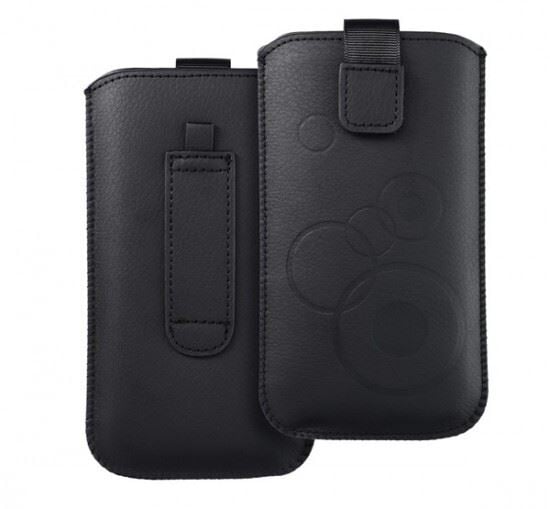 Forcell Deko XXL Apple iPhone 13/13 Pro univerzális tok fekete (60779)