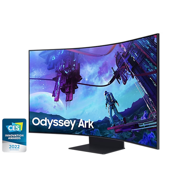 SAMSUNG G97NC Ívelt Gaming 165Hz VA monitor 55" 