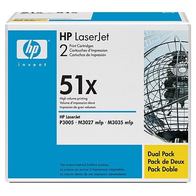 HP Q7551XD fekete toner (51X)