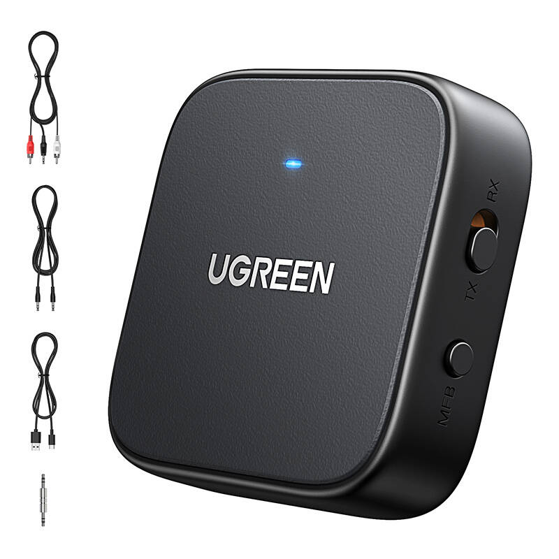 Bluetooth 5.2 Adapter / receiver / transmitter Ugreen CM667, USB-C, 300mAh (gray) Bluetooth 5.2 Adapter / receiver / transmitter Ugreen CM667, USB-C, 300mAh (gray)