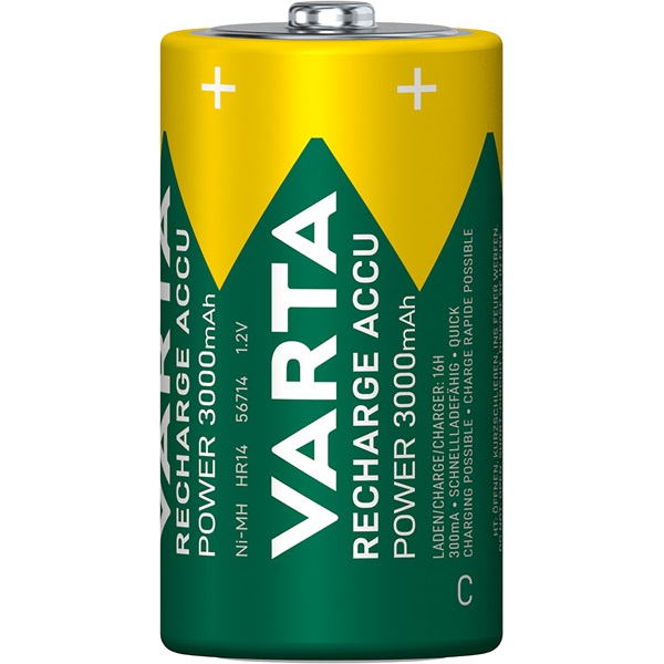 Varta Ready To Use C Ni-Mh 3000 mAh akku (2db/csomag)