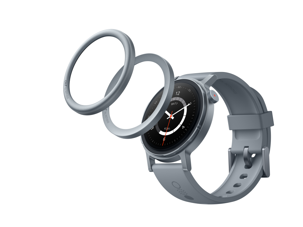 CMF Watch Pro 2 by Nothing (D398), hamuszürke GPS