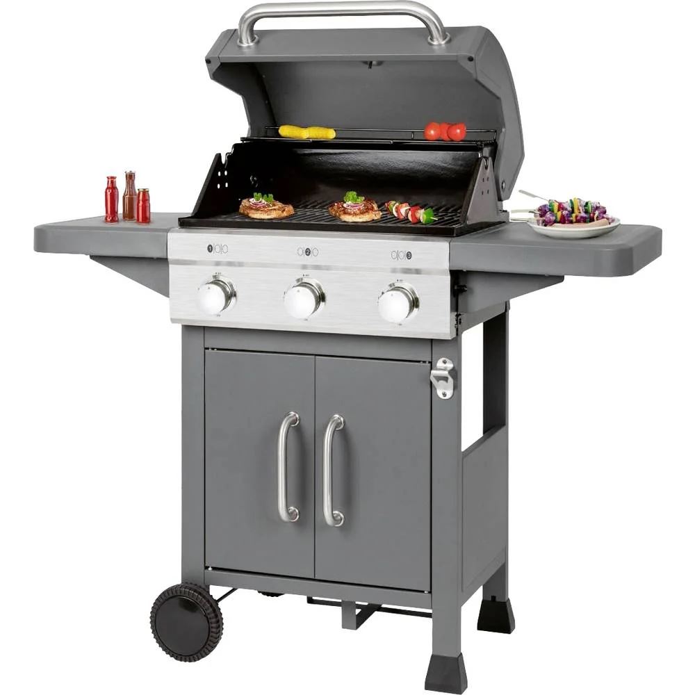 Profi Cook Gáz grillsütő 2 égő Titán