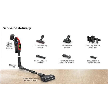 Bosch BCS1041PET Álló porszívó