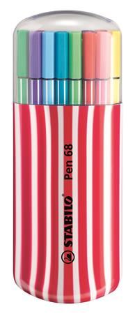 STABILO "Pen 68 Zebrui" rositrón készlet 1 mm 20 különböző szín (6820-02-1-5) STABILO "Pen 68 Zebrui" rositrón készlet 1 mm 20 különböző szín (6820-02-1-5)