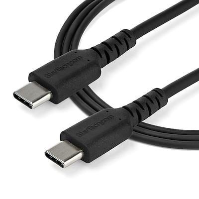 Startech.com USB Type-C - USB Type-C adat- és töltőkábel 2m fekete (RUSB2CC2MB) Startech.com USB Type-C - USB Type-C adat- és töltőkábel 2m fekete (RUSB2CC2MB)