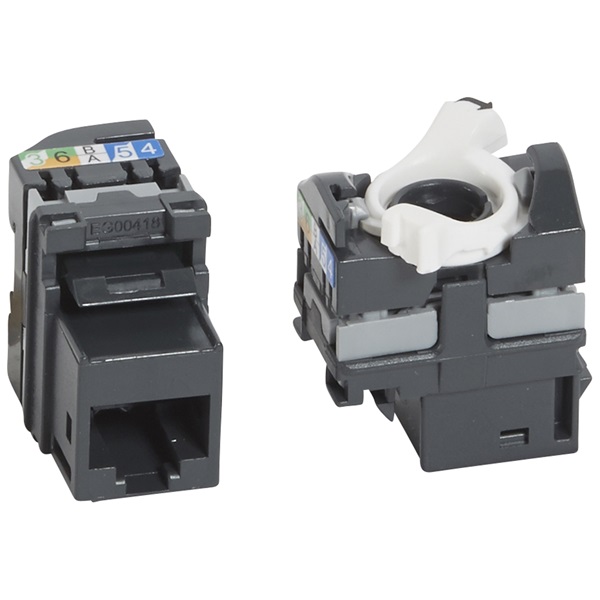 Legrand RJ45 Keystone port Cat5e árnyékolatlan (UTP) aljzat Legrand RJ45 Keystone port Cat5e árnyékolatlan (UTP) aljzat