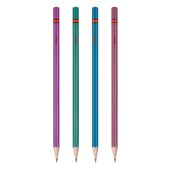 Rotring Metallic HB hatszögletű vegyes színű grafitceruza Rotring Metallic HB hatszögletű vegyes színű grafitceruza