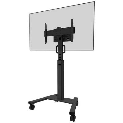 Newstar FL50S-825BL1 TV kocsi Billenthető, Állítható magasságú 94,0 cm (37) - 190,5 cm (75) Padlóállvány
