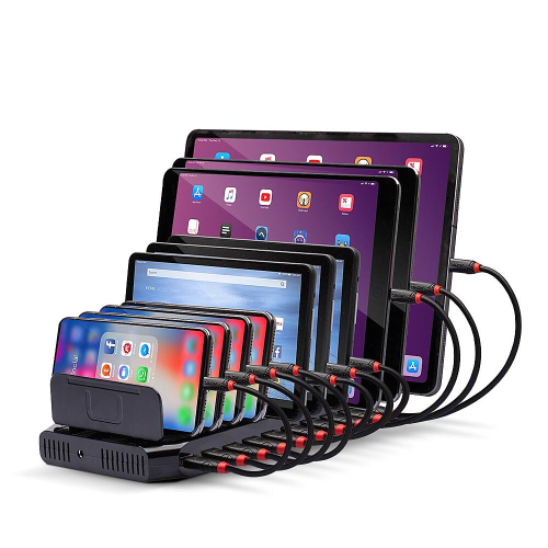 LINDY 10 Port USB Charging Station