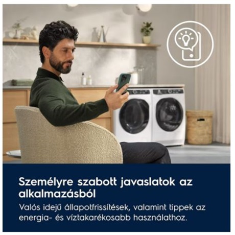 Electrolux EW7W5697QE Gőz funkcióval mosó-szárítógép