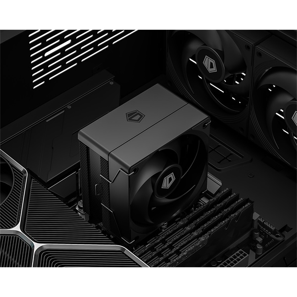 ID-Cooling   SE-903-XT V2 BLACK  29,1dB  max. 80,02 m3/h  4pin csatlakozó  3 db heatpipe  9cm  PWM CPU Cooler