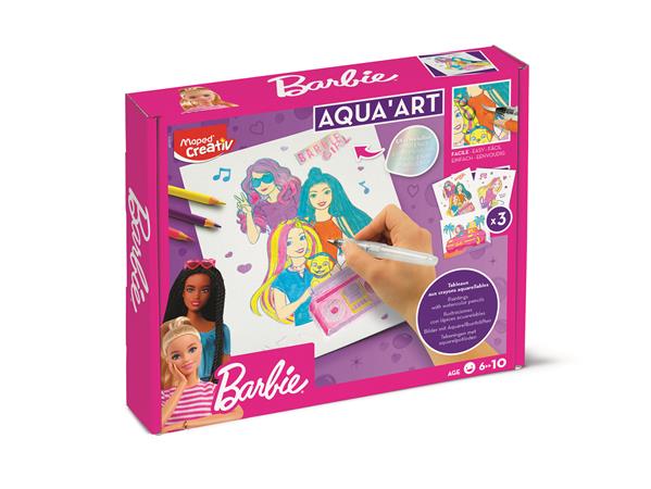 MAPED CREATIV Barbie Aqua Art Akvarell festőkészlet