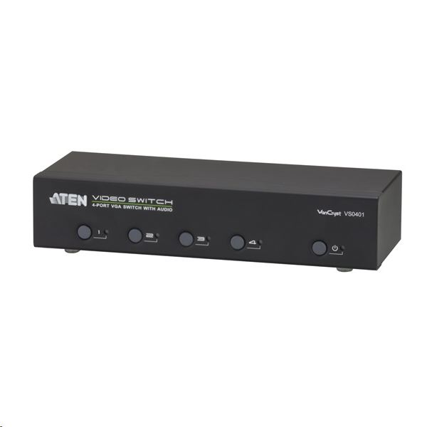 ATEN VanCryst VGA Switch 4-port (VS0401-AT-G) ATEN VanCryst VGA Switch 4-port (VS0401-AT-G)