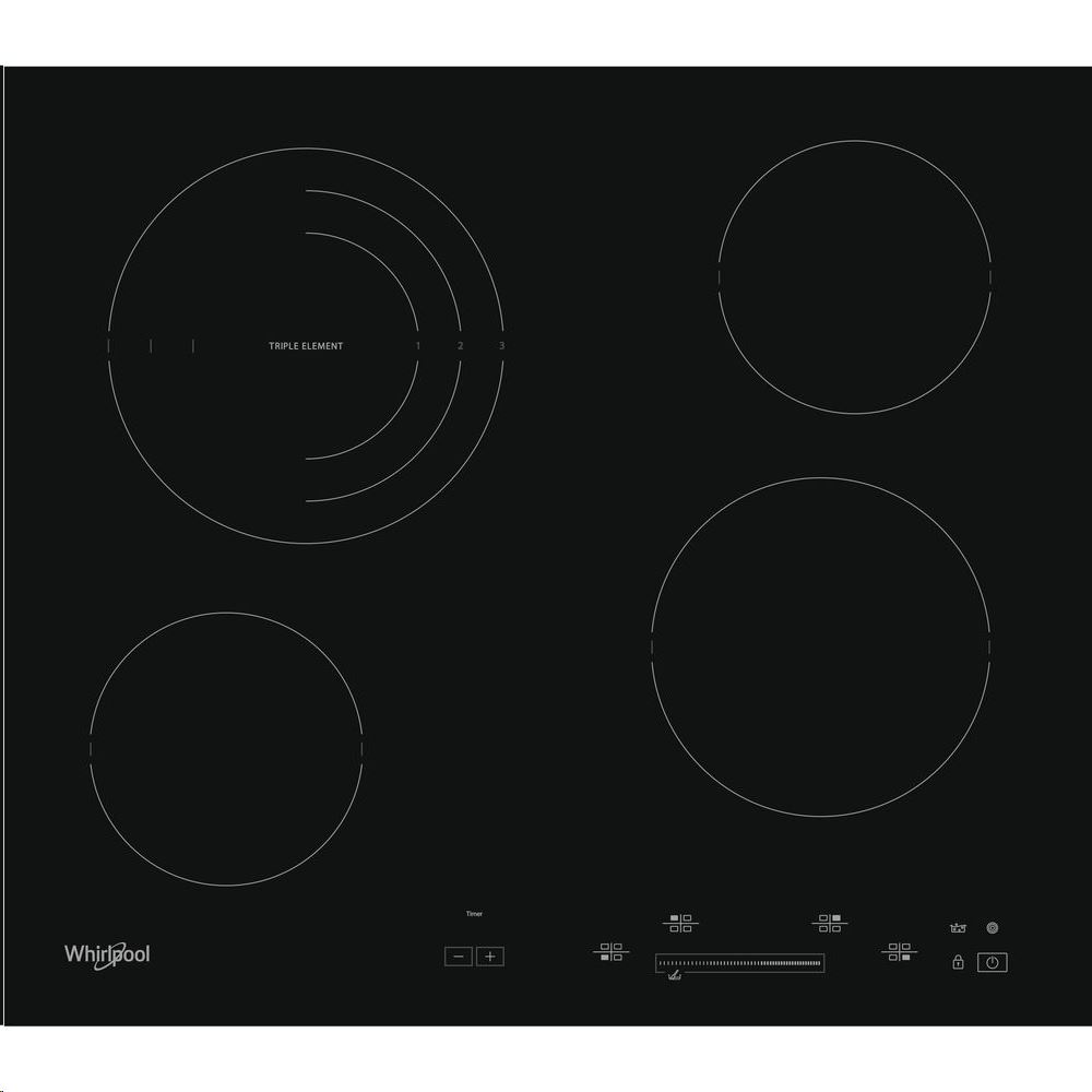 Whirlpool AKT 8900 BA beépíthető üvegkerámia főzőlap Whirlpool AKT 8900 BA beépíthető üvegkerámia főzőlap