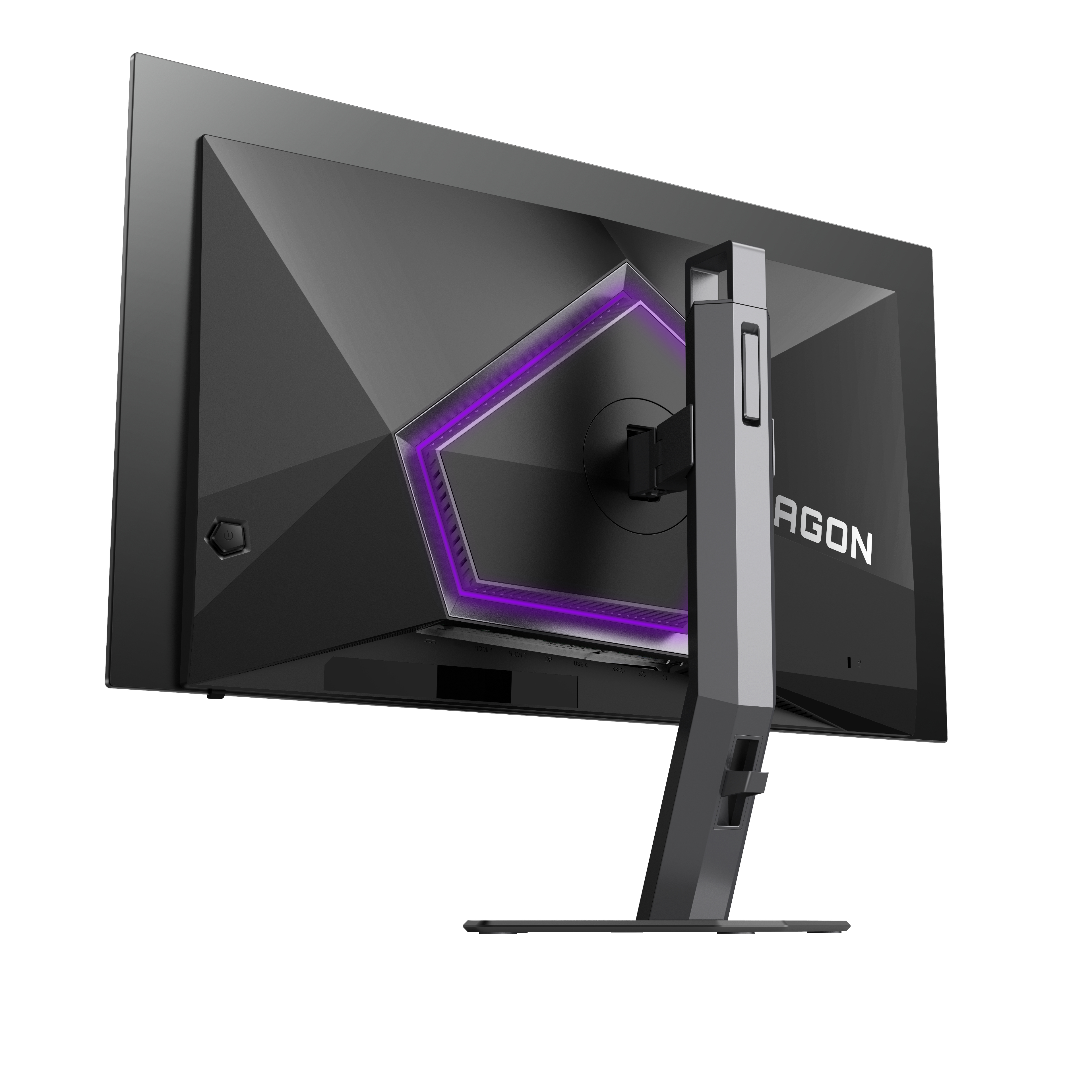 AOC 26,5" AG276UZD Monitor - 3840x2160, 4K, OLED, QD-OLED, 240Hz, 0,03ms, Hangszóró, G-Sync, Pivot, Gamer, Fekete