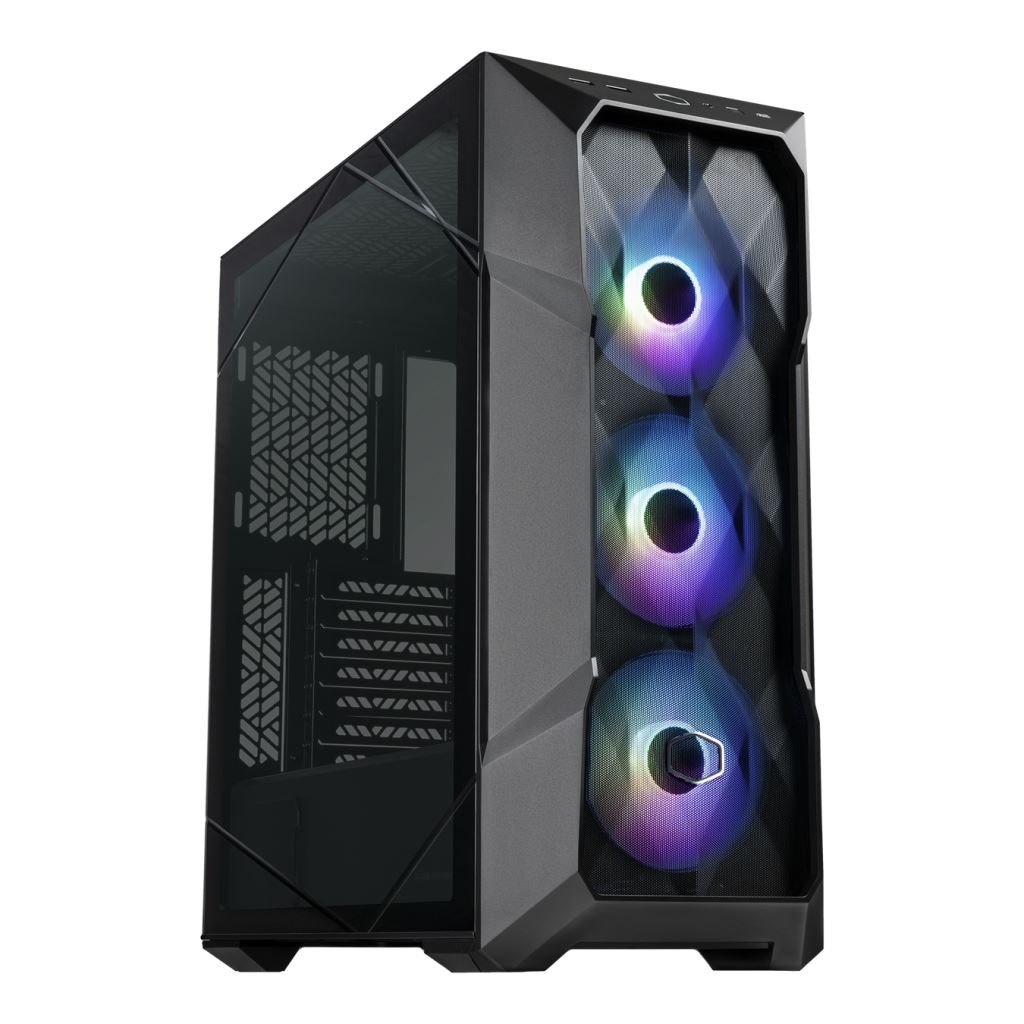 Cooler Master MasterBox TD500 Mesh V2 táp nélküli ablakos ház fekete Cooler Master MasterBox TD500 Mesh V2 táp nélküli ablakos ház fekete