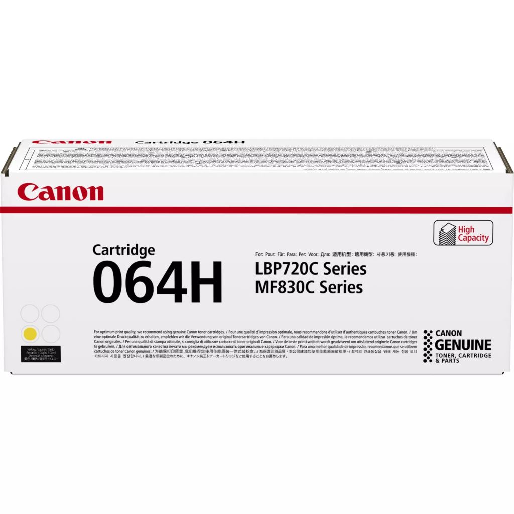 Canon 064H toner sárga (4932C001)