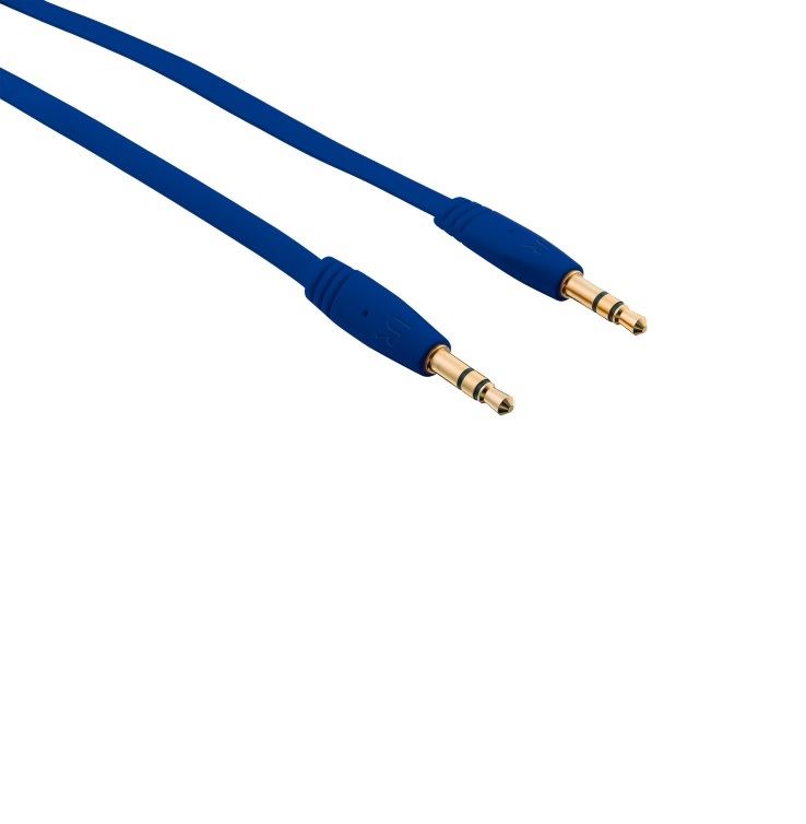 Trust lapos audio kábel 1m kék (20176) Trust lapos audio kábel 1m kék (20176)