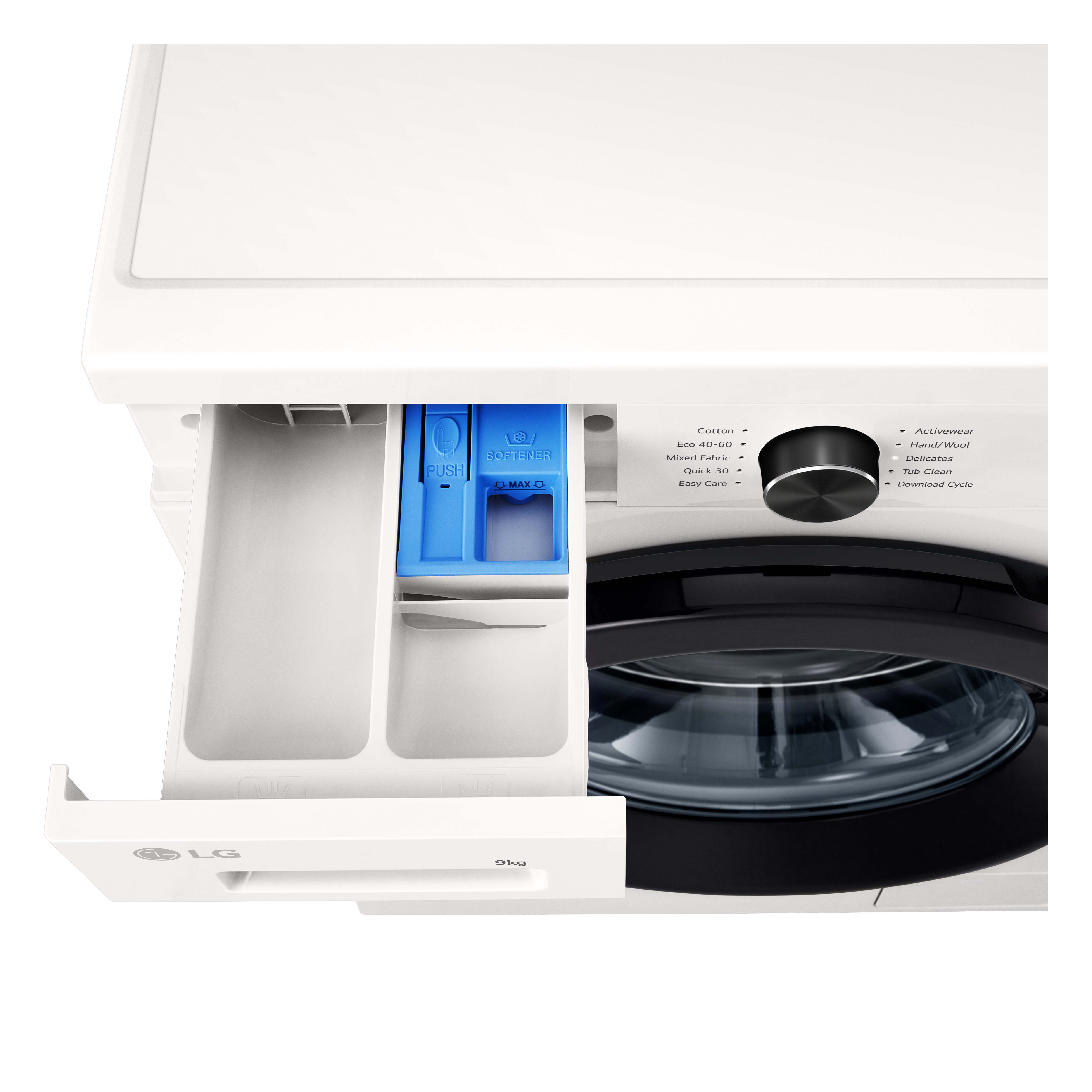 LG F4X1009NWK Elöltöltős mosógép - 9kg, 1400 ford./perc, A Energiaosztály, LG ThinQ™ WiFi funkcióval
