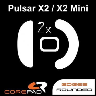 Corepad Skatez PRO 245 Pulsar X2 / X2 Mini Wireless egértalp (CS30600) Corepad Skatez PRO 245 Pulsar X2 / X2 Mini Wireless egértalp (CS30600)