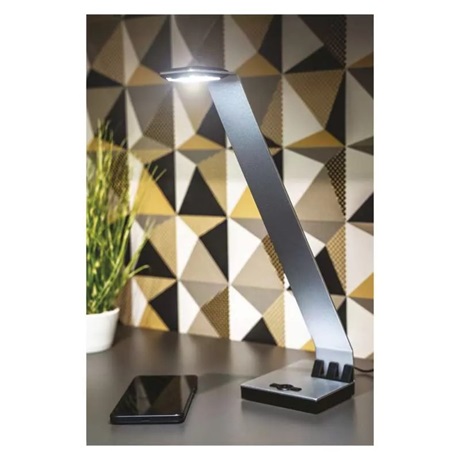 Emos Z7607S Alvin 200lm szabályozható LED asztali lámpa Ezüst