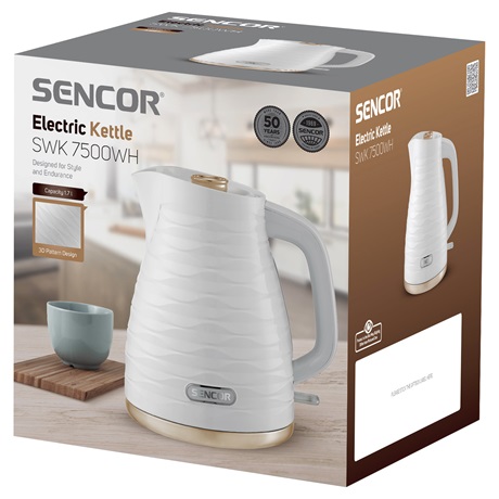 Sencor SWK 7500WH VÍZFORRALÓ 1,7 L