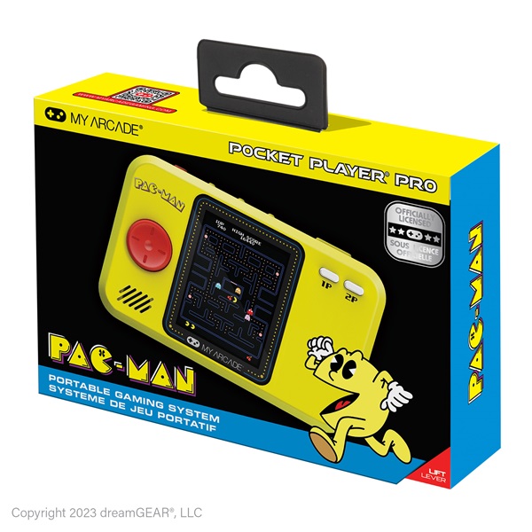 MY ARCADE Pac-Man Pocket Player Pro Hordozható DGUNL-4198 Játékkonzol 