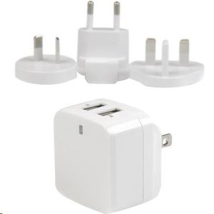 StarTech.com 2xUSB utazó adapter (USB2PACWH) StarTech.com 2xUSB utazó adapter (USB2PACWH)