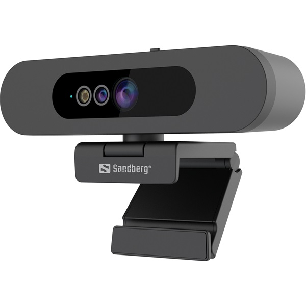 Sandberg Face-ID Webcam 2 Webkamera Fekete Sandberg Face-ID Webcam 2 Webkamera Fekete