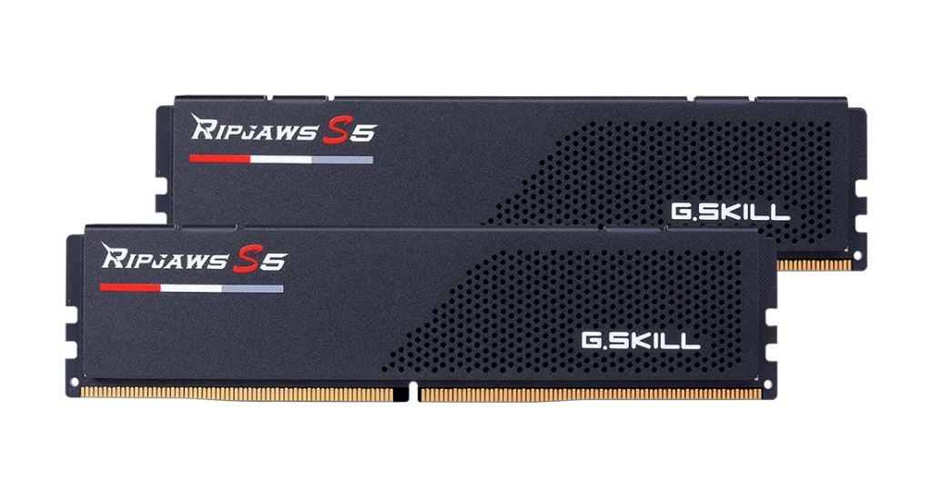 G.Skill Ripjaws S5 (2x16GB)  F5-6000J3238F16GX2-RS5K 32GB 6000MHz DDR5 RAM 