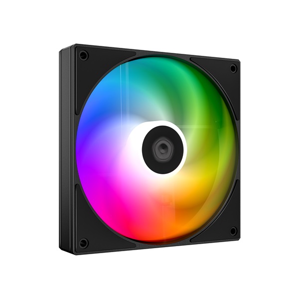 ID-Cooling  AS-120-ARGB-K 27,2dB  PWM 12cm ARGB Cooler Fekete