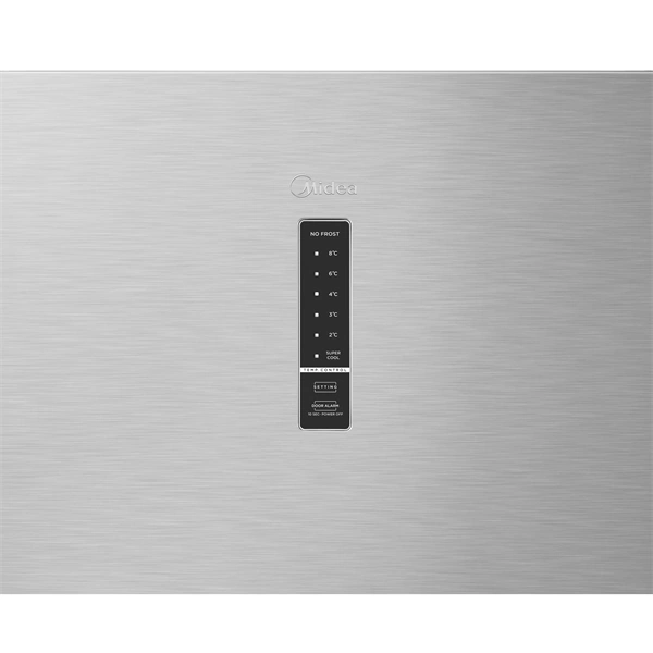 Midea MDRU502MTE46  Hűtő:362L No frost Egyajtós hűtőszekrény Inox