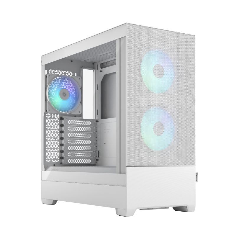 Fractal Design FD-C-POR1A-01 Pop Air táp nélküli ablakos ház RGB White TG Clear Tint fehér Fractal Design FD-C-POR1A-01 Pop Air táp nélküli ablakos ház RGB White TG Clear Tint fehér