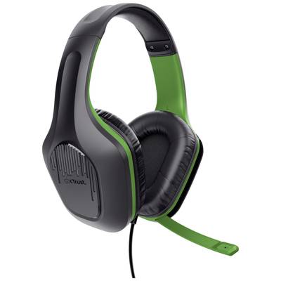 Trust GXT415X ZIROX XBox Gamer Over Ear headset Vezetékes Stereo Fekete, Zöld (24994) Trust GXT415X ZIROX XBox Gamer Over Ear headset Vezetékes Stereo Fekete, Zöld (24994)
